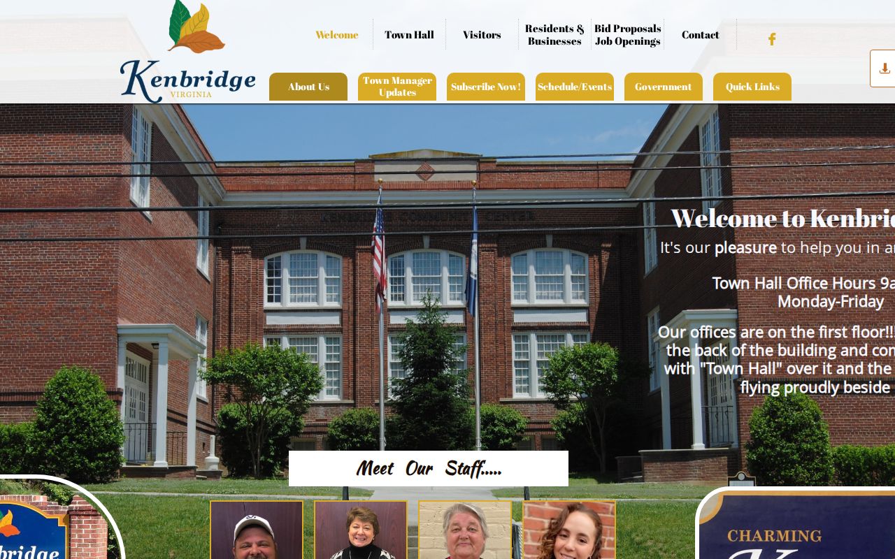 Kenbridge criminal records access through the official Town of Kenbridge website