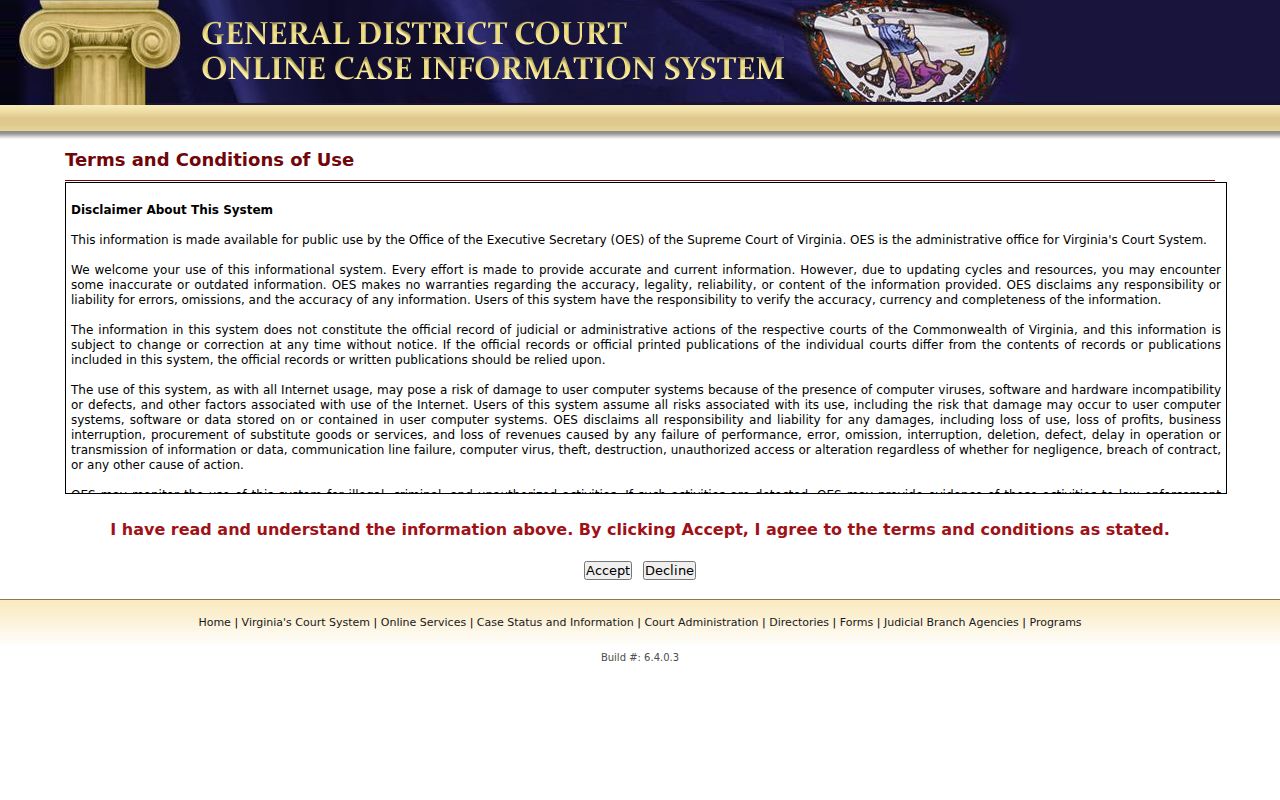 General District Lunenburg County criminal court case lookup
